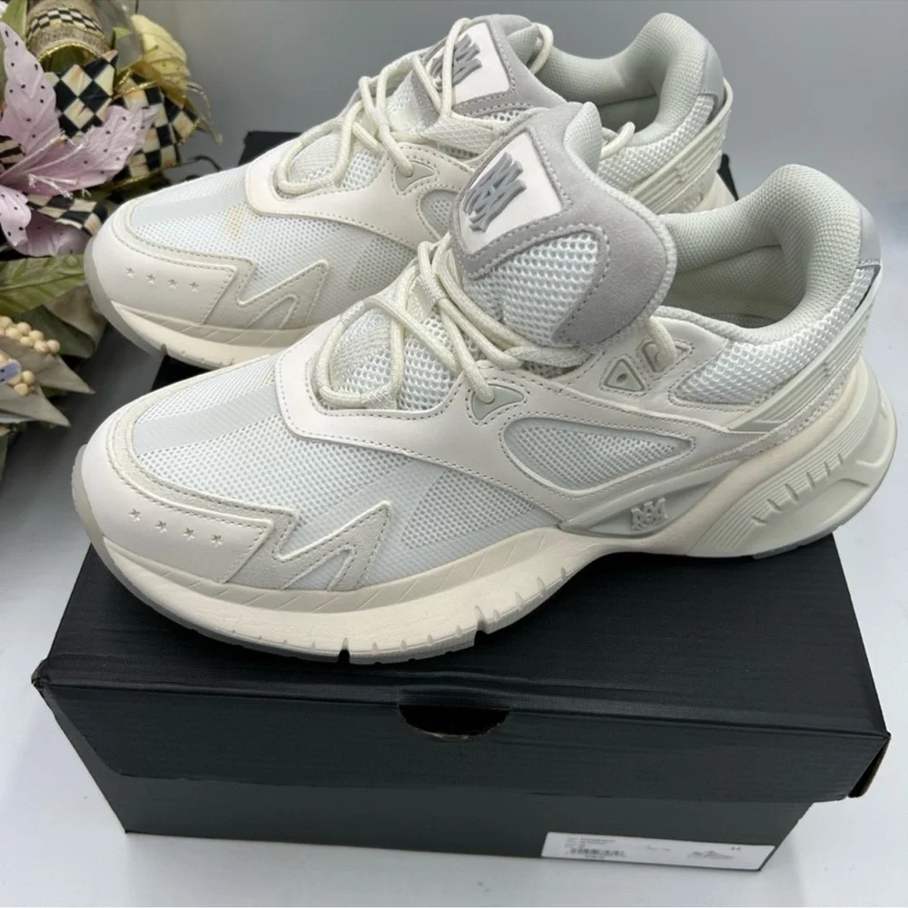 Men’s Gucci Amiri leather/mesh sneakers size 11